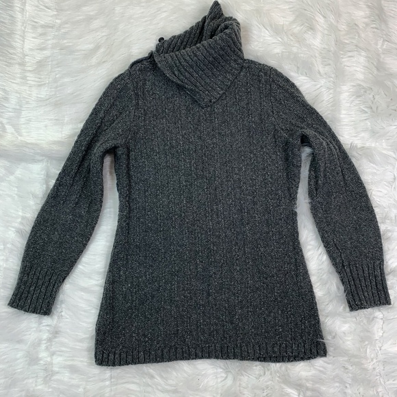Beatrix Ost Gray turtle neck sweater - Picture 8 of 13